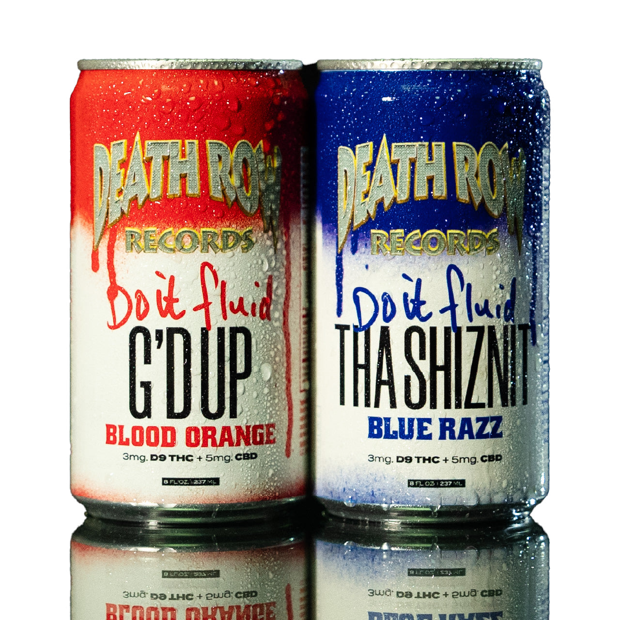 Death Row Records - Do it Fluid - Low Dose 3mg THC + 5mg CBD - 8oz Beverage - SWED Death Row Records - Do it Fluid - Low Dose 3mg THC + 5mg CBD - 8oz Beverage - SWED